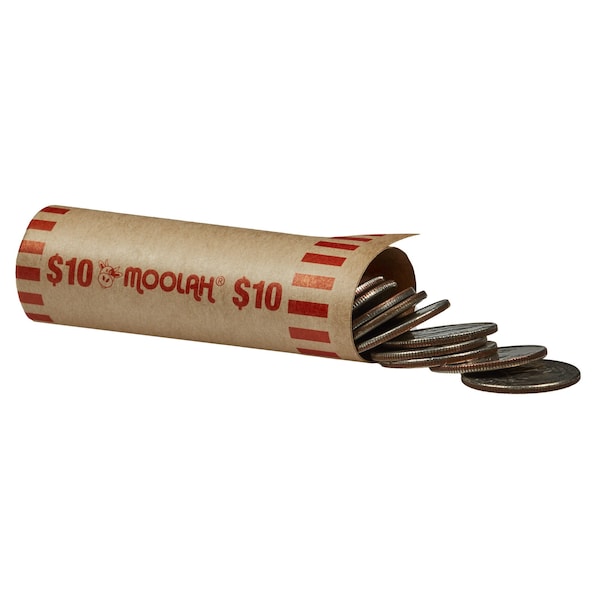 1000 Count Preformed Quarter Coin Wrappers